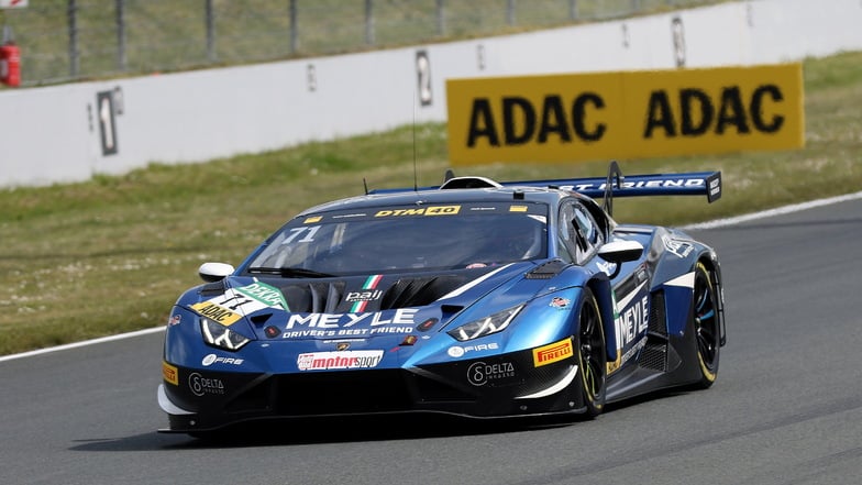 War mit der Abstimmung seines Lamborghinis auf dem Sachsenring unzufrieden: Maximilian Paul fuhr am Wochenende lediglich einen Punkt ein.