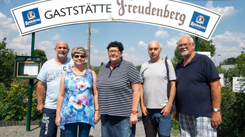 Die Vertreter des Kleingartenvereins "Freudenberg" stellen den Wettbewerb in seiner aktuellen Form infrage.
