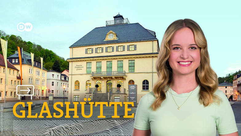 Moderatorin Hannah Hummel hat im Auftrag der Deutschen Welle das Uhrenmuseum besucht, um es einem weltweiten Publikum vorzustellen.