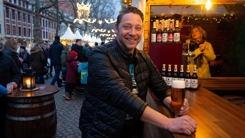 Warmes Silvester: Dresdner Gastronomen schenken Bier statt Glühwein aus