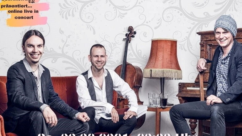 Die Dresdner Band TROjKA wird an diesem Sonnabend die online-Konzertreihe im Hafenstraße e.V. eröffnen.