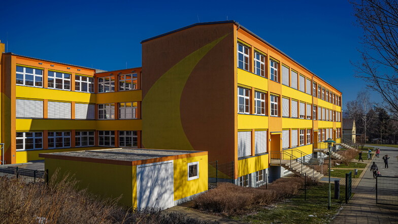 Die Wilhelm-von-Polenz-Oberschule in Cunewalde.