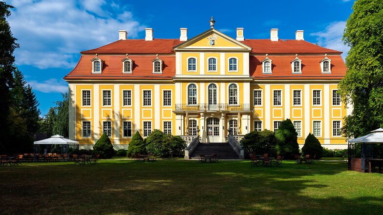 Auch Rammenau mit seinem Barockschloss bewirbt sich um den Titel "Unser Dorf hat Zukunft" - so wie fünf weitere Orte im Landkreis Bautzen.