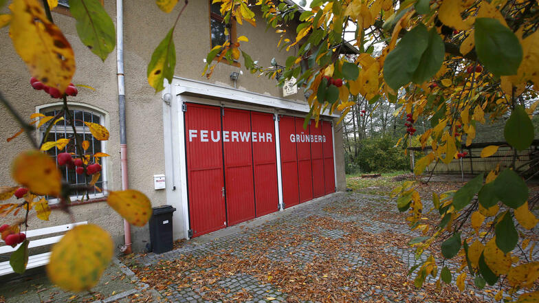 Das Gerätehaus der Feuerwehr Grünberg