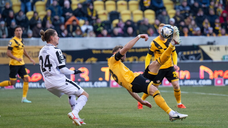 Dynamo verliert das erste Spiel des Jahres gegen Sandhausen