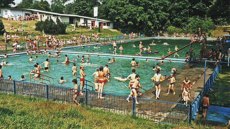 Im Görlitzer Helenenbad war stets etwas los. Auch der Sommer 1990 lud zum Baden ein.