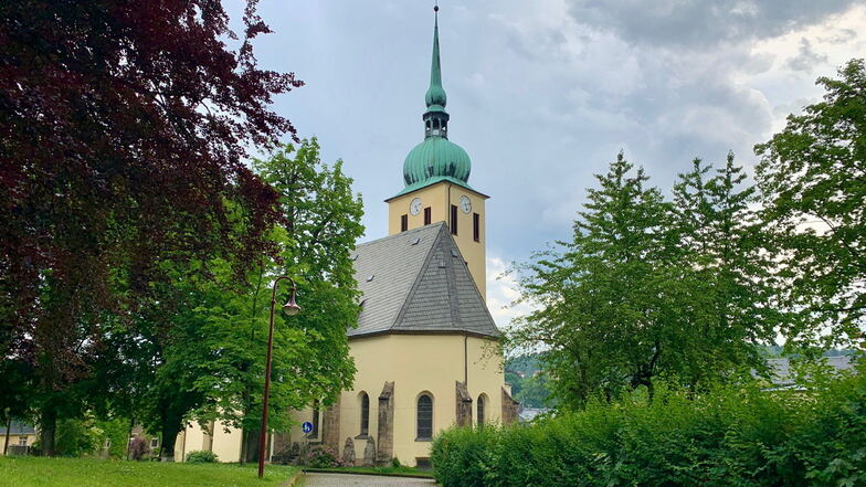 Peter-Pauls-Kirche in Sebnitz. Der Gesprächsabend findet im Diakonat statt.