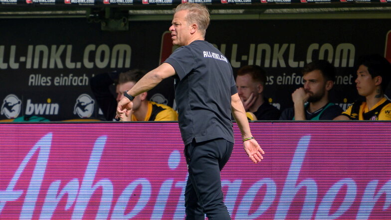 Der Arbeitgeber von Markus Anfang bleibt vorerst weiter Dynamo Dresden. Das hat die Vereinsspitze am Montag so entschieden.