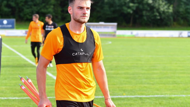 Max Kulke bestritt sein letztes Pflichtspiel für Dynamo im Dezember. Nun könnte er im Future Team zum Einsatz kommen.