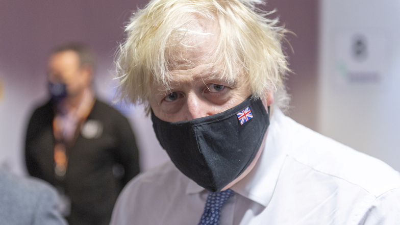Boris Johnson, Premierminister von Großbritannien, konnte mit dem Angriffskrieg Russlands auf die Ukraine von der "Partygate"-Affäre ablenken.