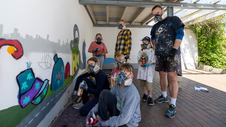 Großenhain: Nur Graffiti beim "KreaTiefgang"