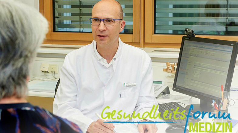Dr. Frank Hübschmann ist Leitender Oberarzt am Krankenhaus Emmaus Niesky - seit vielen Jahren berät der Proktologe Betroffene in seiner Sprechstunde
