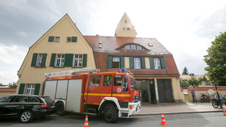 Im Gebäude der Alten Feuerwache Loschwitz wird jetzt an drei Tagen der Woche getestet.