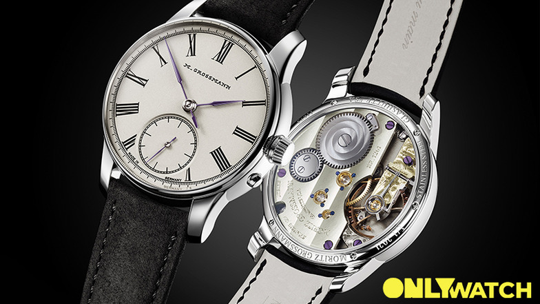 Diese Uhr lässt das Glashütter Unternehmen Moritz Grossmann in der Schweiz für einen guten Zweck versteigern.