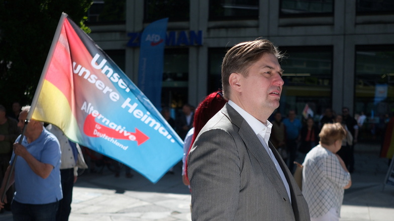 Nach Spionage-Skandal: Krah und die AfD starten in Sachsen verspätet ihren Europa-Wahlkampf