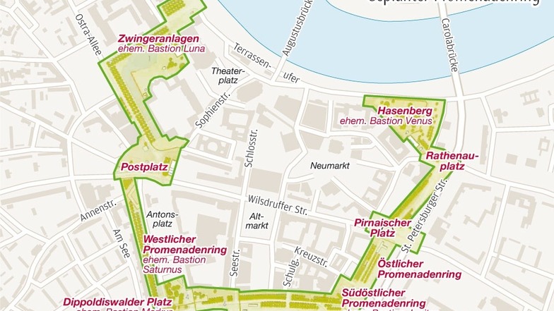 So soll der Promenadenring die Altstadt umschließen.