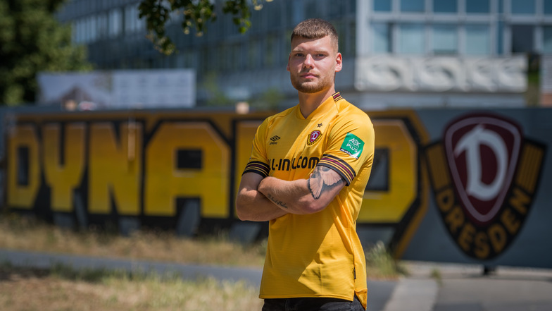 Vertrag verlängert: Kevin Ehlers bleibt zwei weitere Jahre bei Dynamo in Dresden.