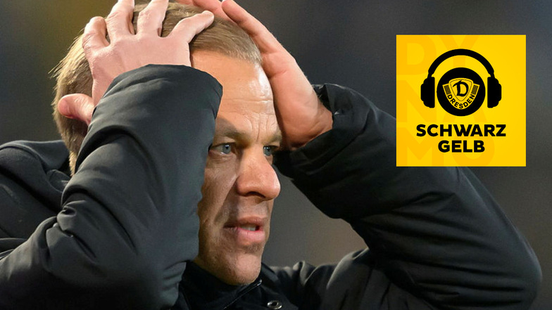 Einigermaßen fassungslos hat auch Trainer Markus Anfang die turbulente Vorwoche bei Dynamo Dresden erlebt. Klartext dazu hier im Schwarz-Gelb-Podcast.