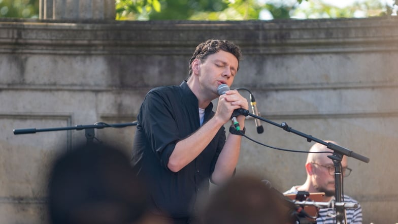 Mit dem Dresdner Kunstpreis geehrt: Schauspieler und Sänger Christian Friedel.