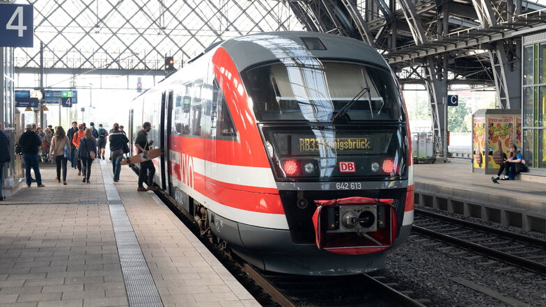 Drei Tage Streik bedeutet auch für Reisende, welche die RB 33 zwischen Dresden und Königsbrück nutzen, Umstellungen.
