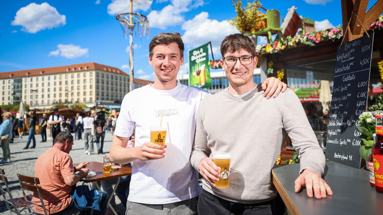 Wie Dresdner Studenten ihre Gastro-Ideen auf dem Frühjahrsmarkt testen