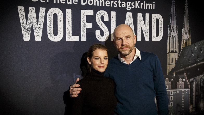 Yvonne Catterfeld und Götz Schubert werden demnächst für einen weiteren "Wolfsland"-Dreh in die Region kommen.