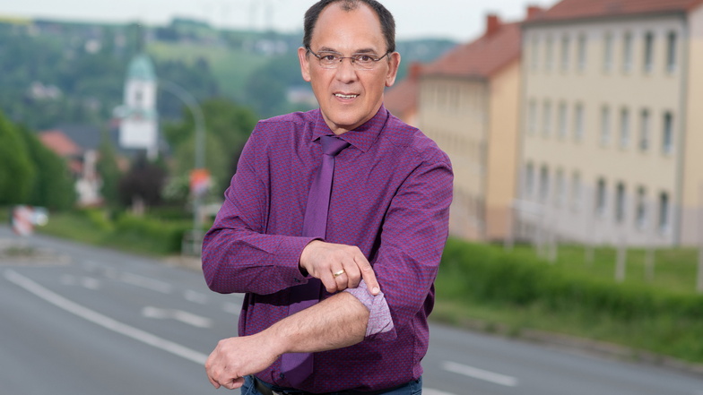 Hubert Paßher (CDU) lenkt ab September die Geschicke der Stadt Roßwein als Bürgermeister.