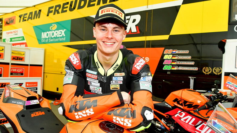 Sein Lächeln bleibt – und dazu einige Erkenntnisse nach einer Motorradsaison, in der, so sagt es der Dresdner Lennox Lehmann, alles Schlechte zusammenkam.