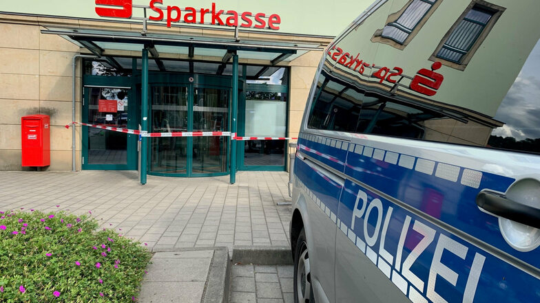 Die Sparkassenfiliale in Bad Schandau ist überfallen worden.