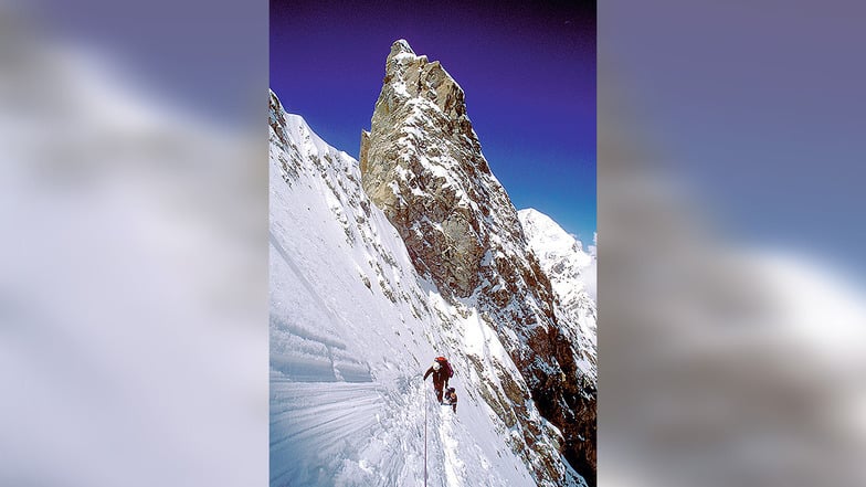 Über die Diamir-Flanke führt der Weg auf den 8.125 Meter hohen Nanga Parbat.