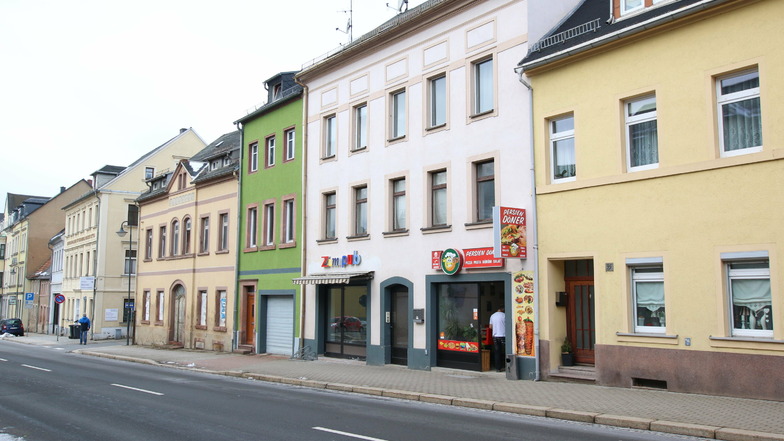 Der Inhaber dieses Döner-Ladens in Geringswalde wird im Internet verunglimpft.