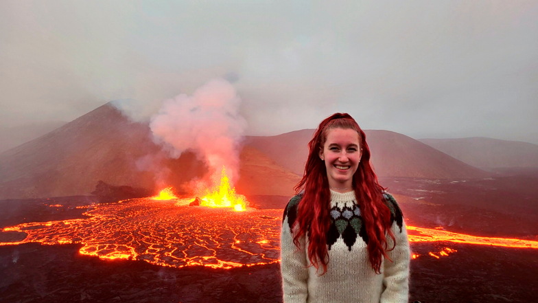 Lea Dörschel liebt Island - auch wegen der tollen Landschaft. Seit fünf Jahren lebt die 23-Jährige auf der Vulkaninsel.