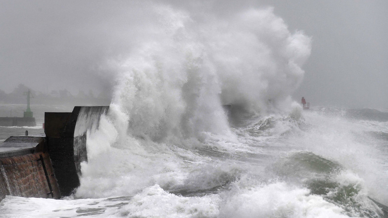 Das Sturmtief "Ciara" richtet auch in Norditalien Schäden an.