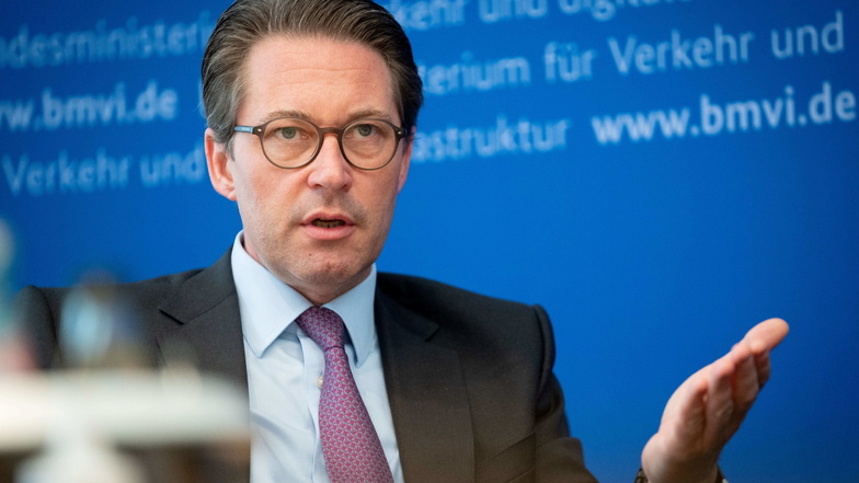 Verkehrsminister Andreas Scheuer (CSU lehnt ein generelles Tempolimit ab.