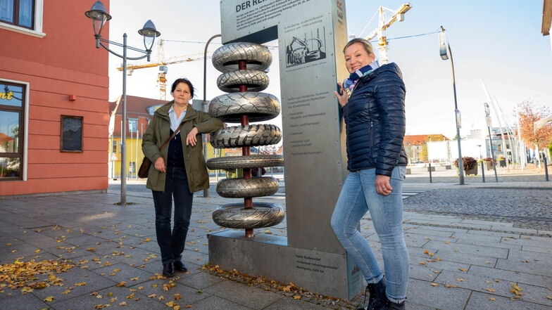 Zentrumsmanagerin Katrin Geißler (l.) und Katrin Steinke von der Stadtverwaltung waren in den vergangenen Jahren ein Team.