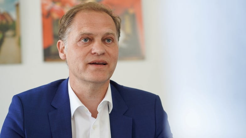 Kandidat der AfD zur Landratswahl in Bautzen: der Landtagsabgeordnete Frank Peschel.
