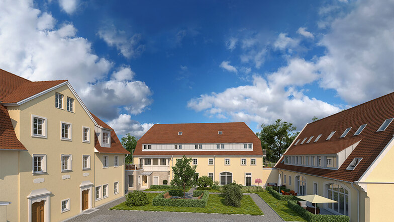 Drei Häuser gehören zur neuen Gewürzmühle auf der Heidenauer Ringstraße.