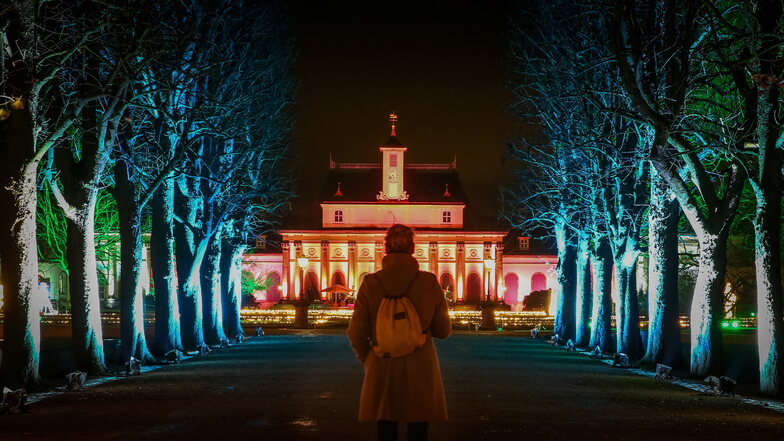 Christmas Garden im Pillnitzer Schlosspark ist eröffnet