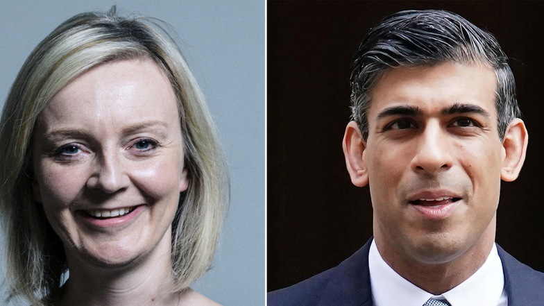 In der Stichwahl um die Nachfolge des britischen Premiers Boris Johnsons werden sich Außenministerin Liz Truss und Ex-Finanzminister Rishi Sunak gegenüberstehen.