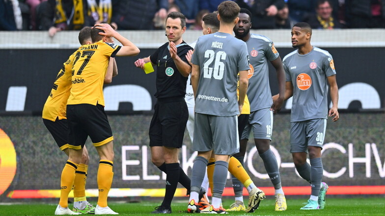 Dynamos Frust mit einem Schiedsrichter: "Weiß nicht, ob er ein Problem mit uns hat"