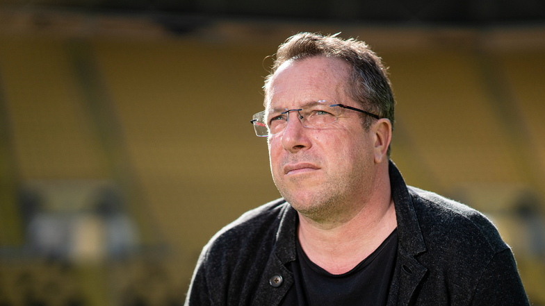 War bis Ende April Dynamo-Trainer, nun coacht Markus Kauczinski den Drittligisten SV Wehen Wiesbaden.