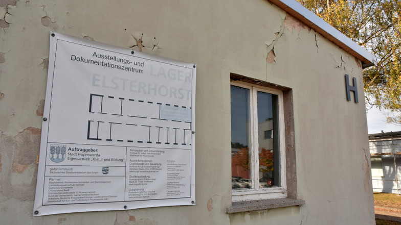 Haus H der Feuerwehrschule ist die letzte Lazarett-Baracke aus Lager-Elsterhorst-Zeiten.