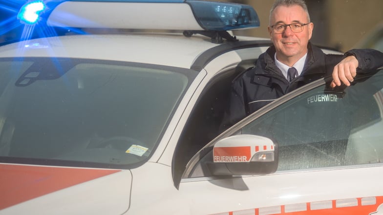 Trotz der Corona-Ausfälle auch bei den Feuerwehren im Landkreis: Kreisbrandmeister Karsten Neumann sieht die Einsätze zum Jahresende nicht gefährdet.
