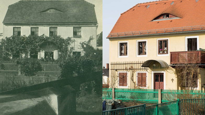 2021 kaufte der Großvater von Eberhard Münzner das schmucke Häuschen in Loschwitz.