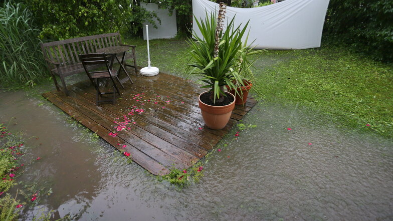 Hilfe bei überschwemmtem Gartenboden