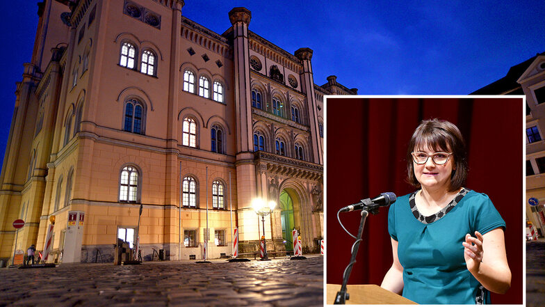 Zittaus Wirtschaftsförderin Gloria Heymann bittet um Entschuldigung.