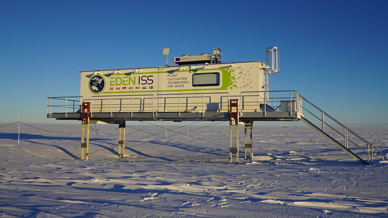 Eden-ISS, das Gewächshaus in der Antarktis. 