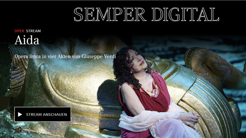 Dresdner Opernhaus erweitert Online-Angebot
