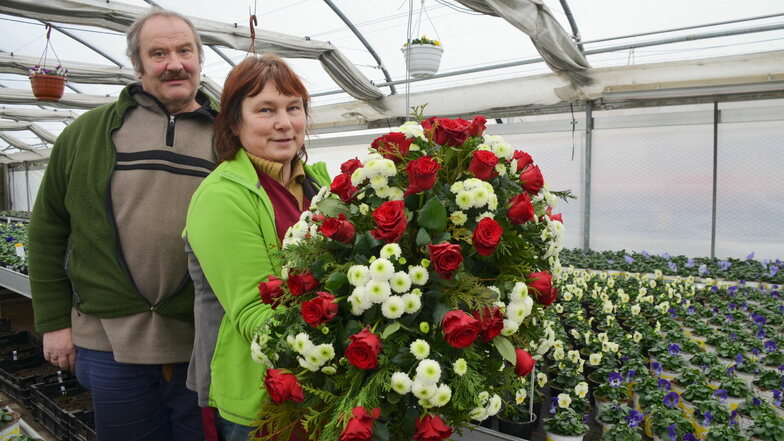 Norbert Pohl und seine Frau Margit sind froh, dass ihr Familienunternehmen im Lockdown weitermachen kann.