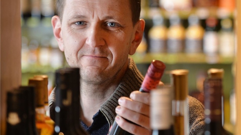 Holm Sandner führt die Weinhandlung Andrich in dritter Generation.
